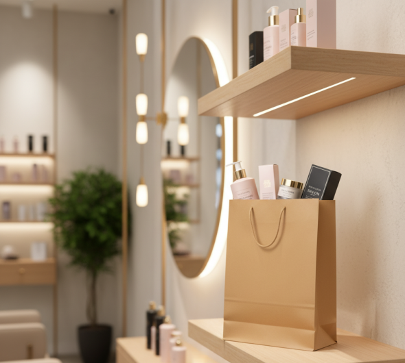 BOLSA CI #8-1 ASA CORDON KRAFT COMPOSTABLE