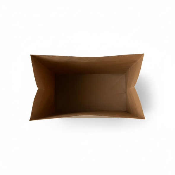 BOLSA CI #8-1 SIN ASA KRAFT COMPOSTABLE 