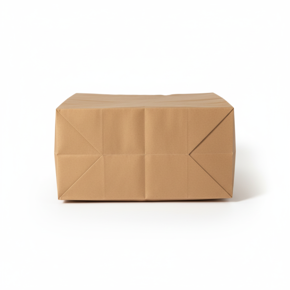 BOLSA CI #8-1 SIN ASA KRAFT COMPOSTABLE 