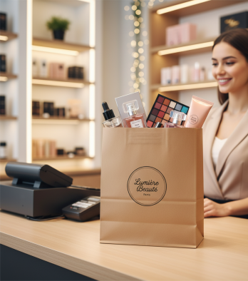 BOLSA CI #8-1 SIN ASA KRAFT COMPOSTABLE 