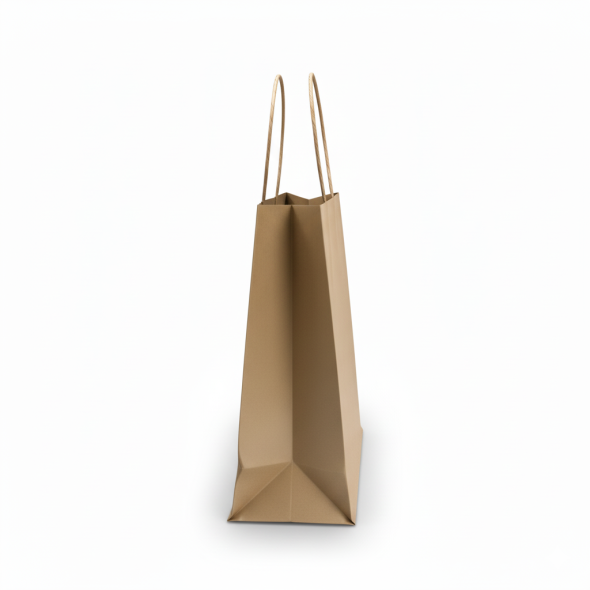 BOLSA CI #8-2 ASA CORDON KRAFT COMPOSTABLE 