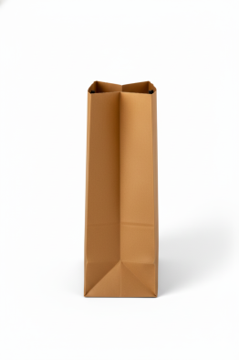 BOLSA CI #8-3 SIN ASA KRAFT COMPOSTABLE