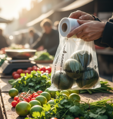 BOLSA ROLLO 20X30 CM BIODEGRADABLE  