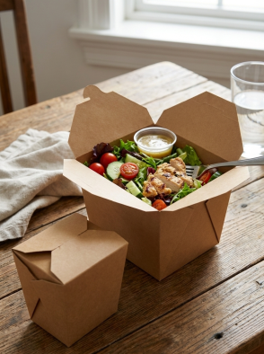 CONTENEDOR ALFA 16 OZ KRAFT   