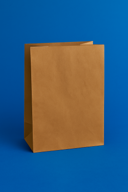 BOLSA CI #8-1 SIN ASA KRAFT COMPOSTABLE 