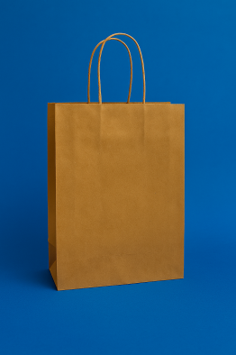 BOLSA CI #8-1 ASA CORDON KRAFT COMPOSTABLE