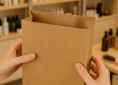 BOLSA CI #8-2 SIN ASA KRAFT COMPOSTABLE